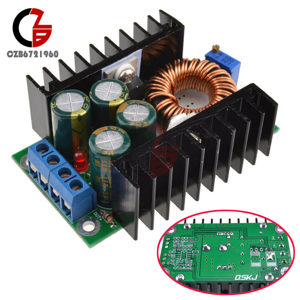 DC 9A 280W Step-Down Buck Converter 7V-40V To 1.2V-35V Power Module LED Driver