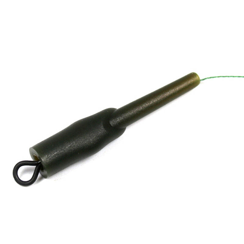 24x Carp Fishing Run Rig Rubber Sleeve+Swivels Lead Stopper Covert SafeSystem Xz