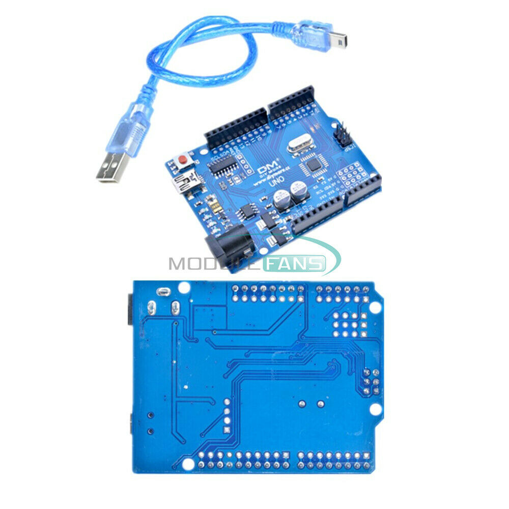 ATmega328P CH340G Microcontroller UNO R3 Board Mini USB Board +USB Cable