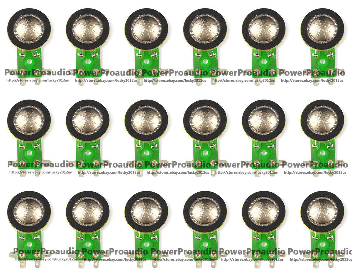 18pcs Titanium Dome  Diaphragm For Foster/Fostex  8ohm N30,025N08, 025H27,025H30