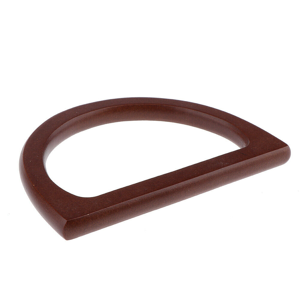 3 Pair   Wood Handbag Bag Handle Replacement Purse Making DIY Wood Handle