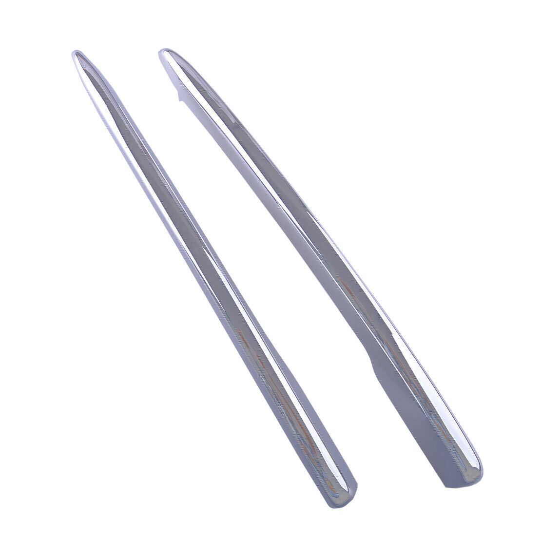 2pcs Chrome Fog Lamp Fog Light  Cover Trim Strip fit for Volvo XC90 2015-2019