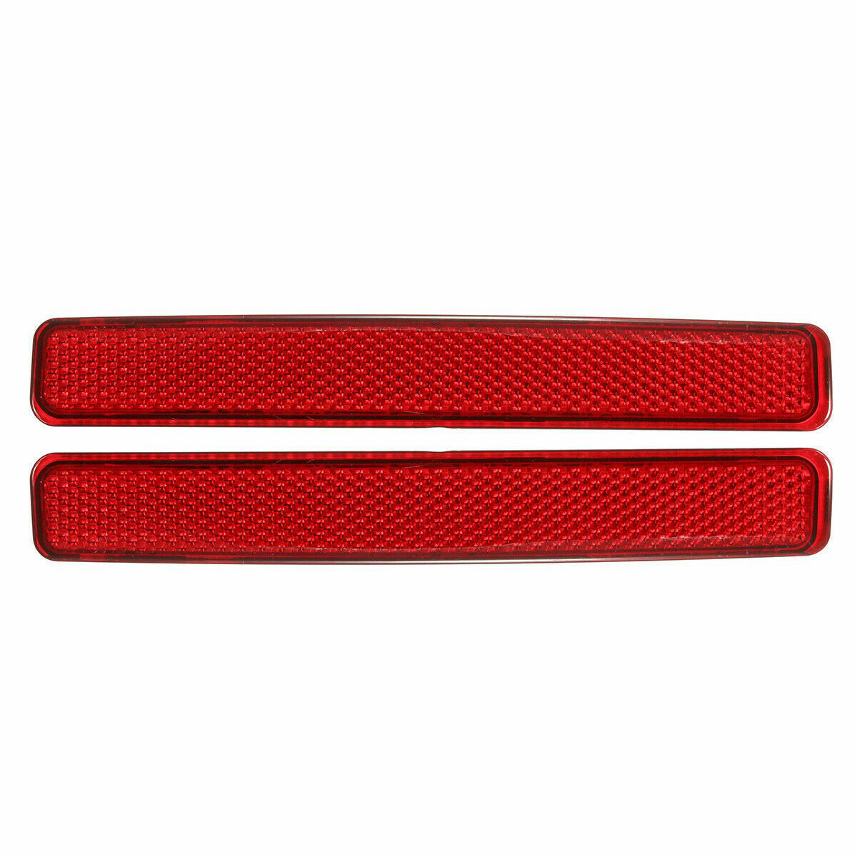For VW Transporter T5 Red Rear Left & Right Bumper Reflector Tail Light Bars