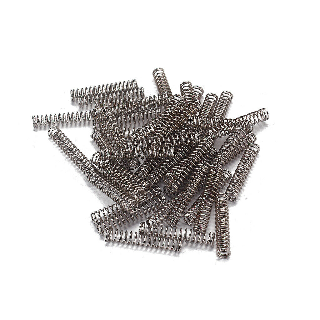 45x Guitar  Pickup Frame Springs for Electric Guitar Parts 25x4.7mm