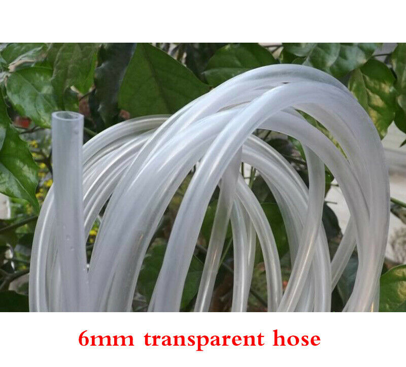 6*8 water pump pipe aperture 6mm outer diameter 8mm transparent Non-toxic pipe