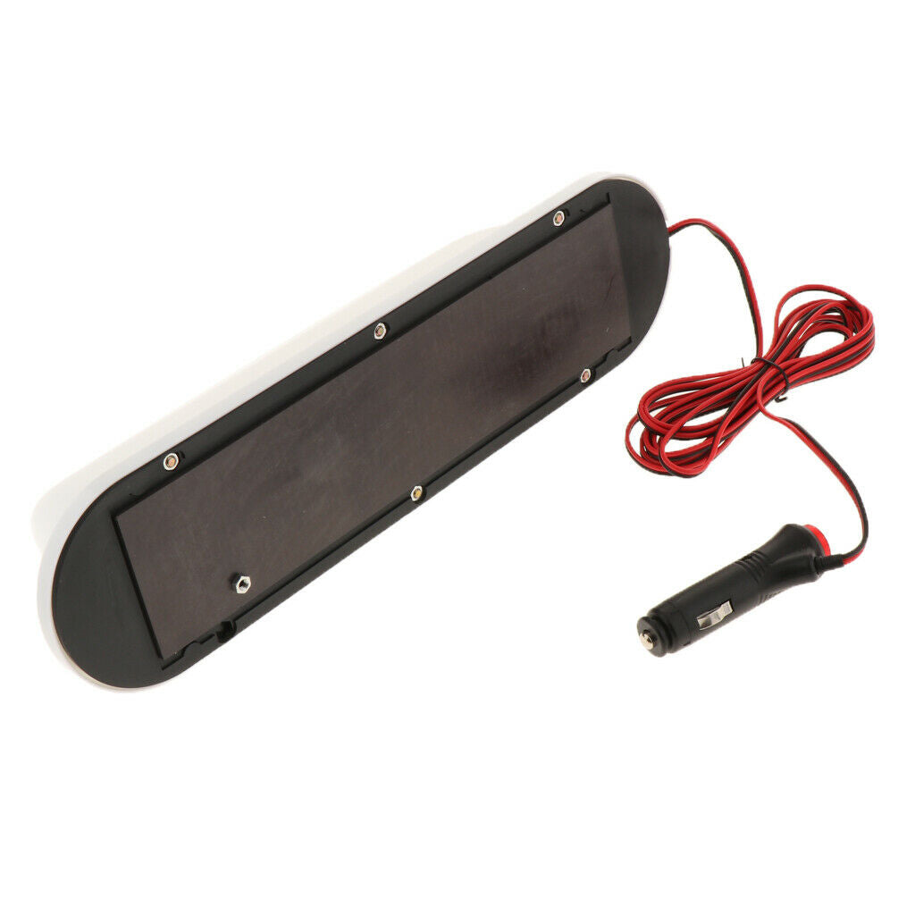 Taxi LED Sign Decor, RGB Light Change Indicator, Cab Car Top Roof Light 12V
