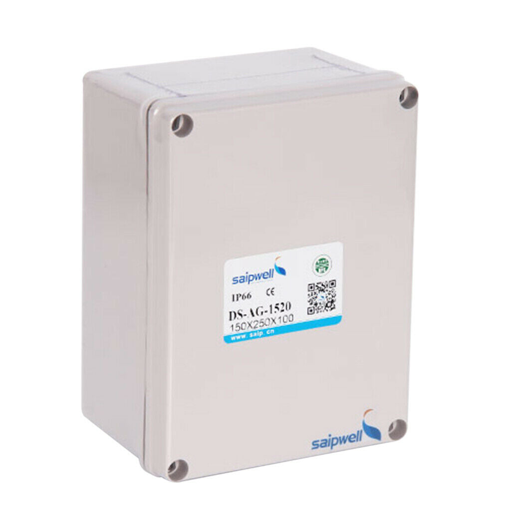 IP65 ABS Waterproof Plastic Enclosure Case Junction Box 9.84 x5.91 x3.94inch