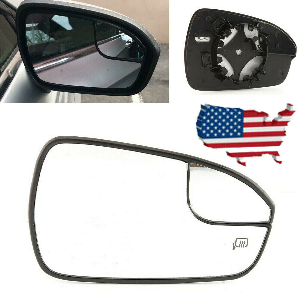 Heated Side Mirror Glass For Ford Fusion 2013 2014 15 16 17-2020 Right Passenger