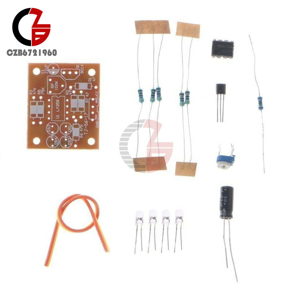 5PCS LM358 breathing light parts electronic DIY fun making kit flashing lamp