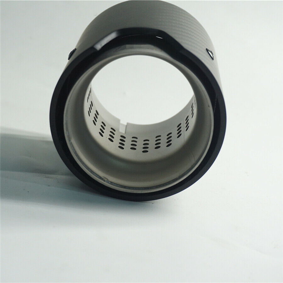 Exhaust Tip OUT Matte Universal 100% Real Carbon Fiber 1PC 73MM in 93MM for BMW