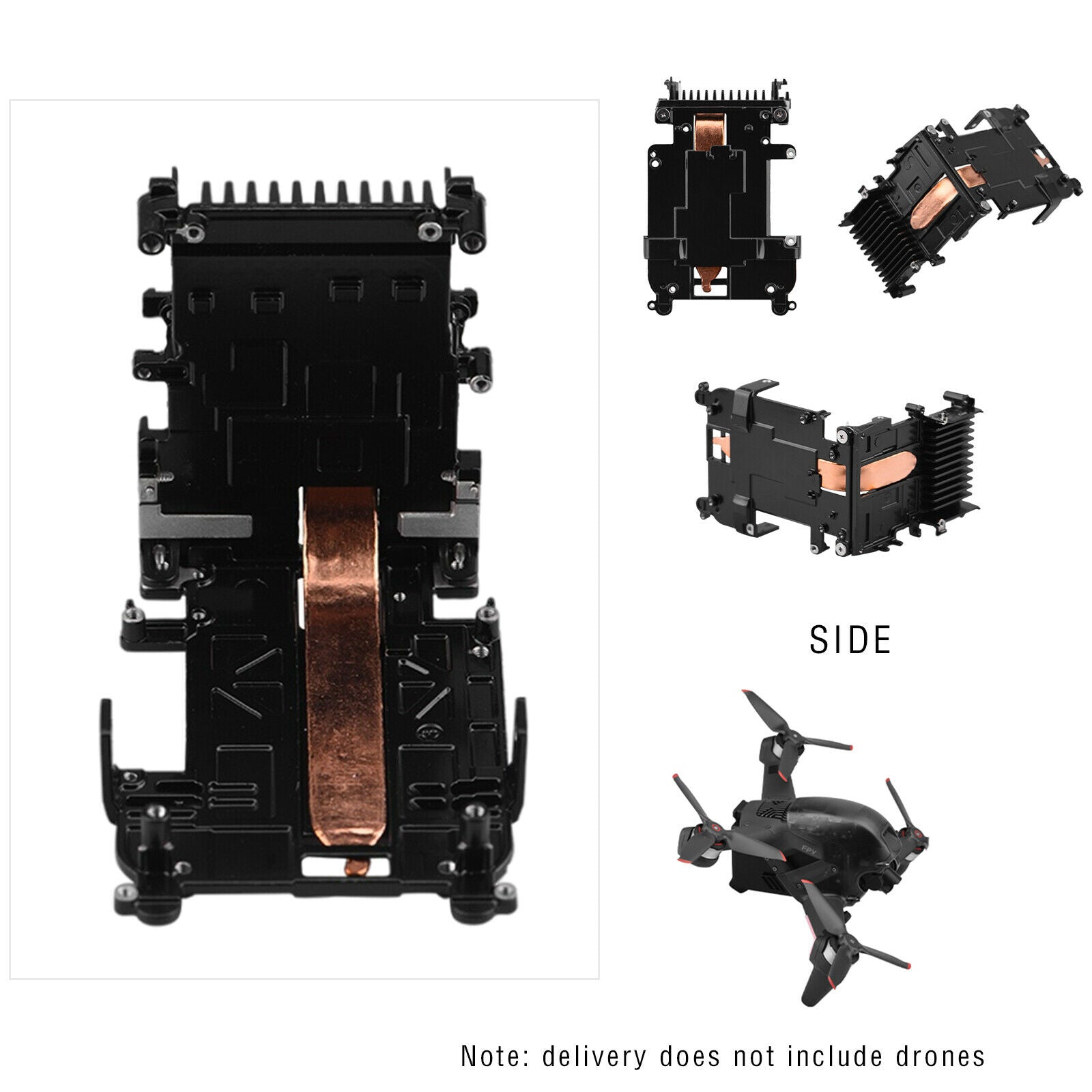 Cooling Component Cooling Board for DJI FPV Combo RC Drone Repairing Parts