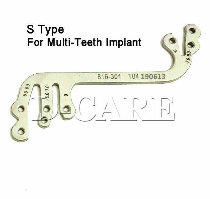 Dental Implant Instruments Surgical Drill Guide Locator Depth Parallel Pin Gauge
