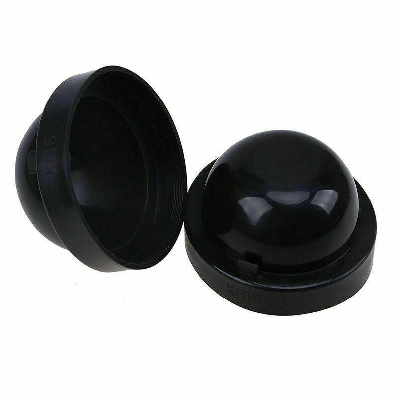 2Pcs HID LED Headlight Dust Cover Sealing Cap 105mm Replace TR34RI For Car