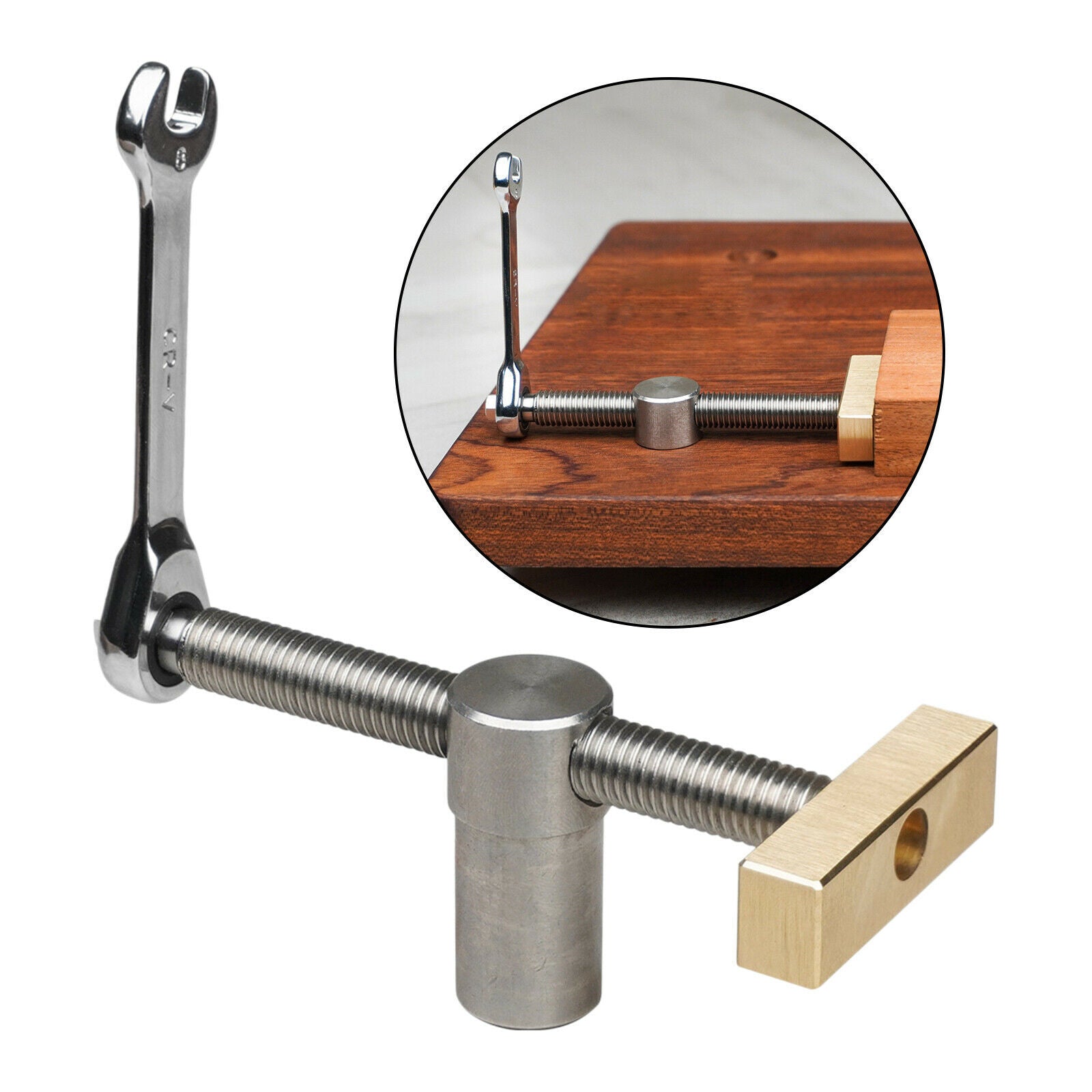 Clamp Bench Vise Watch Repairing Table Bench Vice for Woodworking DIY Tool