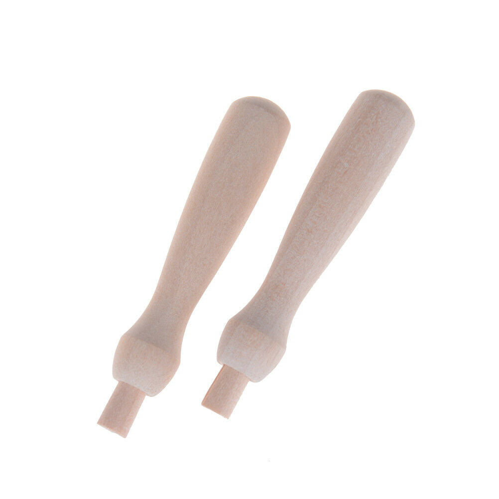 2Pcs Wooden Handle for Felting Needles Pin Tools of Felt of Wool Pi.l8