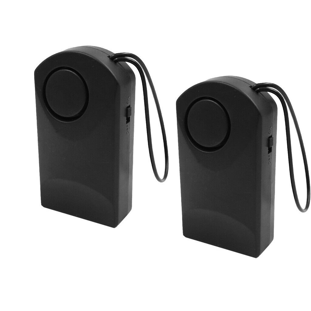 Pack of 2pcs Wireless Window Door Sensor Alarm Door Handle Knob Alarm Home