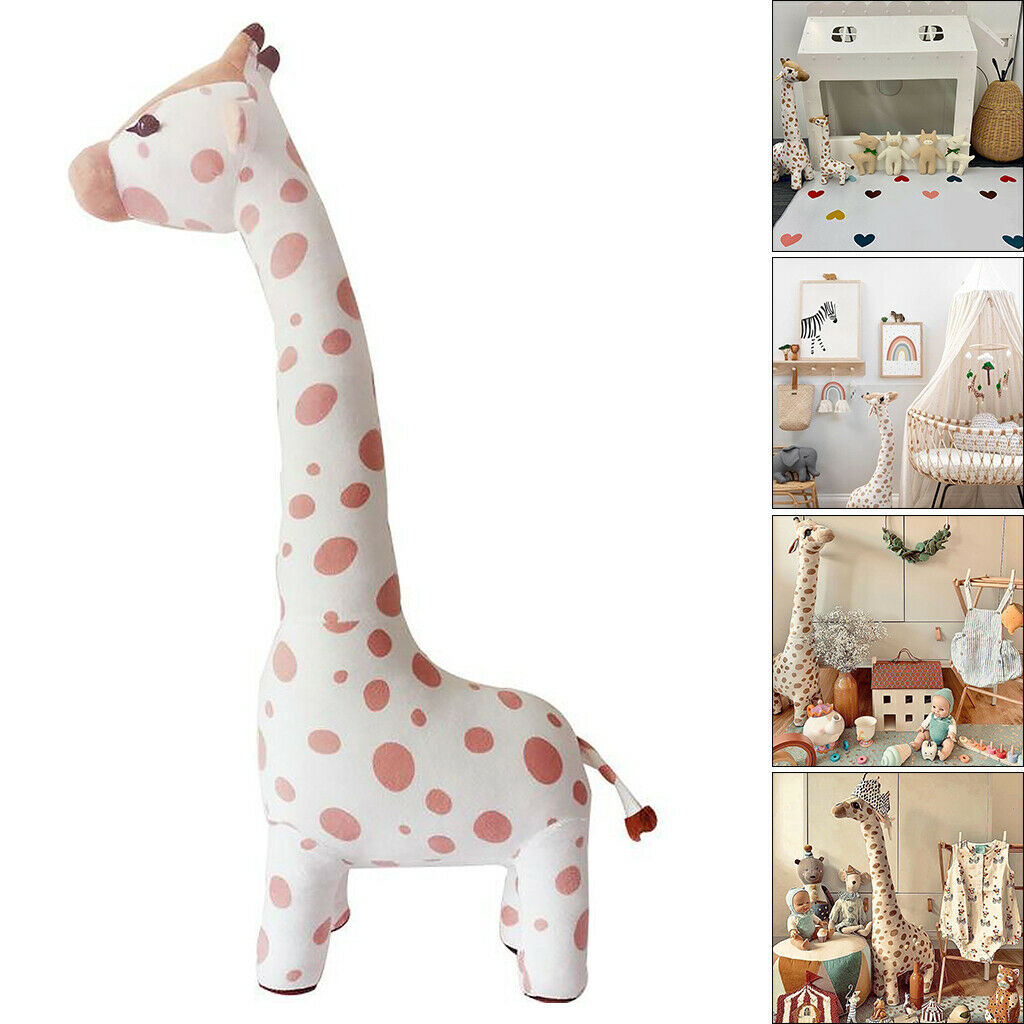 Plush Giraffe Stuffed Jungle Animal Playroom Decoration Baby Accompany 40cm