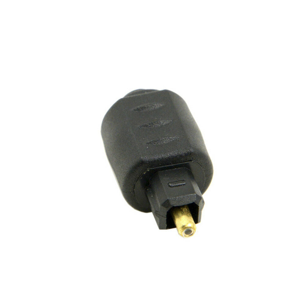 3.5mm Female Jack Plug to Digital Toslink Male Optical Audio Adapter New