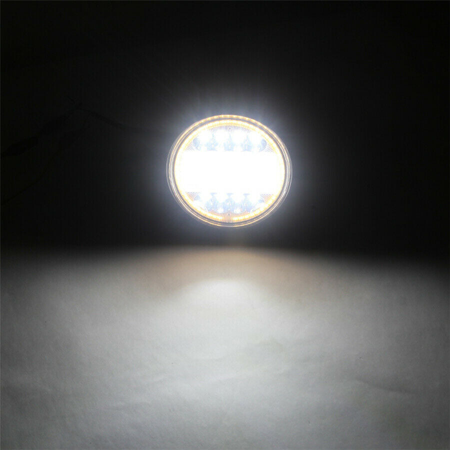 4.5 '' Osram LED Driving Lights Flood Beam Angle Eye 120W 9600LM 4x4 OffRoad SUV