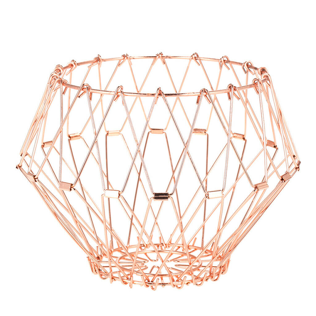 Wrought Fruit Baskets Vegetables Container Home Kitchen Decor Baskets S