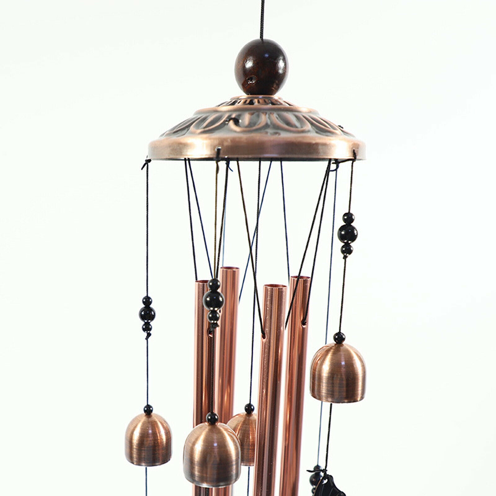 4Tubes Metal Windchime Chapel Bells Wind Chimes Outdoor Garden Home Decor