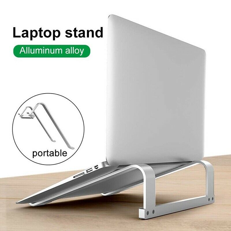 2X(Aluminum Alloy Laptop Stand Folding Computer Stand for Macbook Air Pro NR5E1)