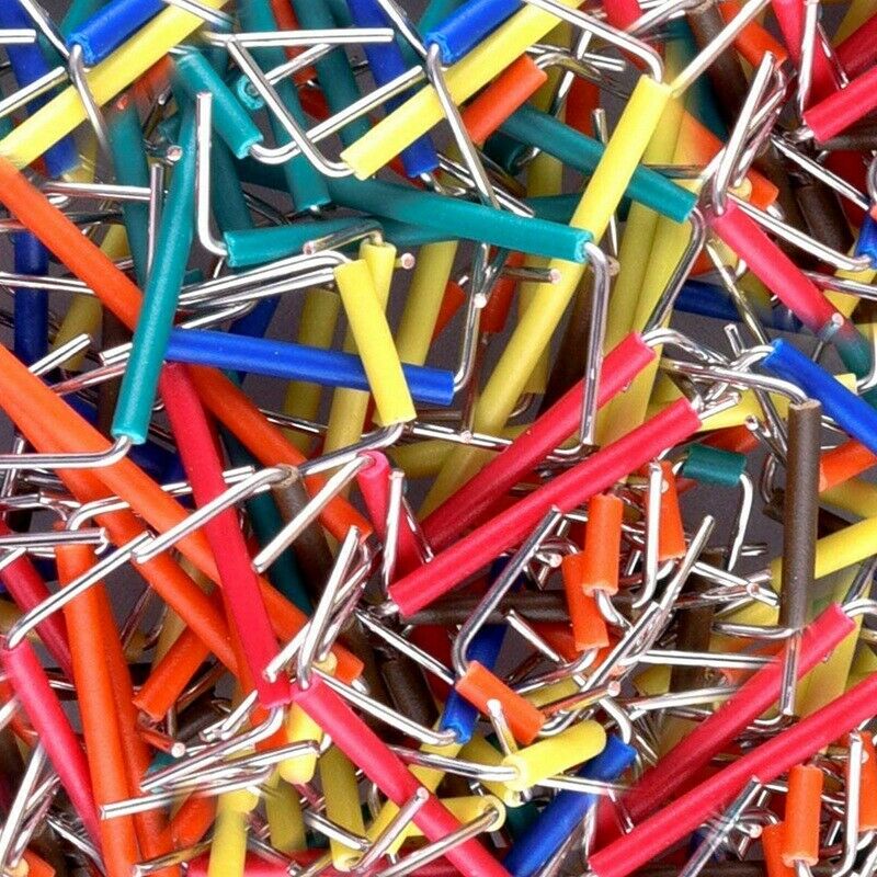 840 Pcs Preformed Breadboard Jumper Wire Kit,14 Lengths Assorted Jumper Wire fL8