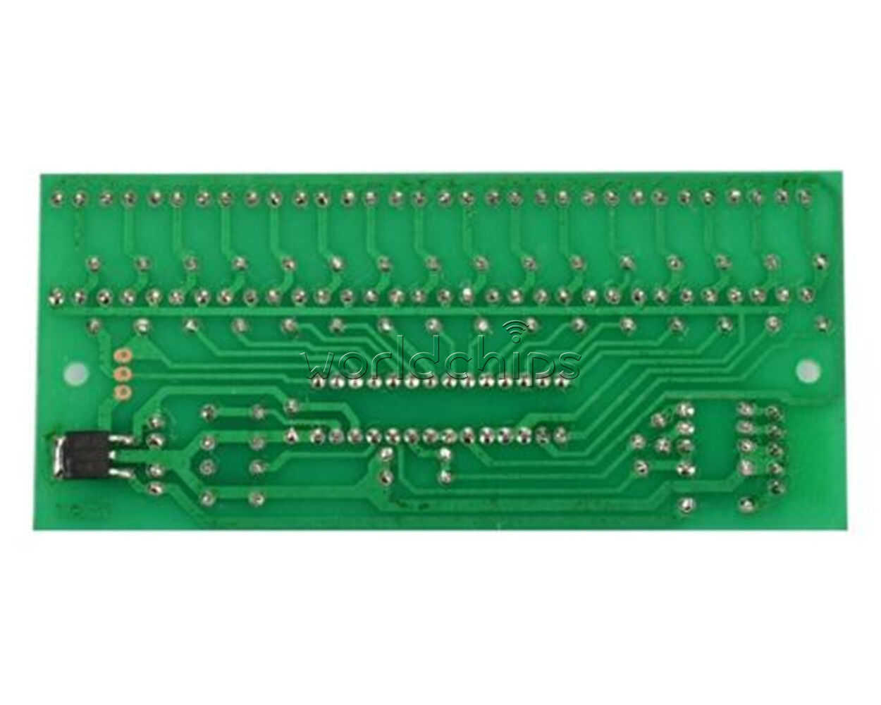 16 LED Dual Channel MCU Adjustable Display Pattern LED VU Meter Level Indicator