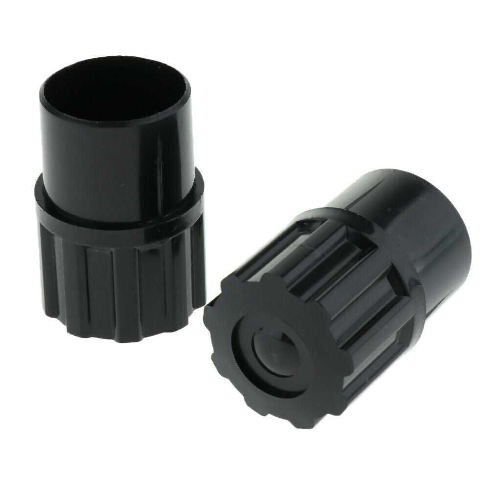 2-piece black mouthpiece for soprano / alto saxophone metal part