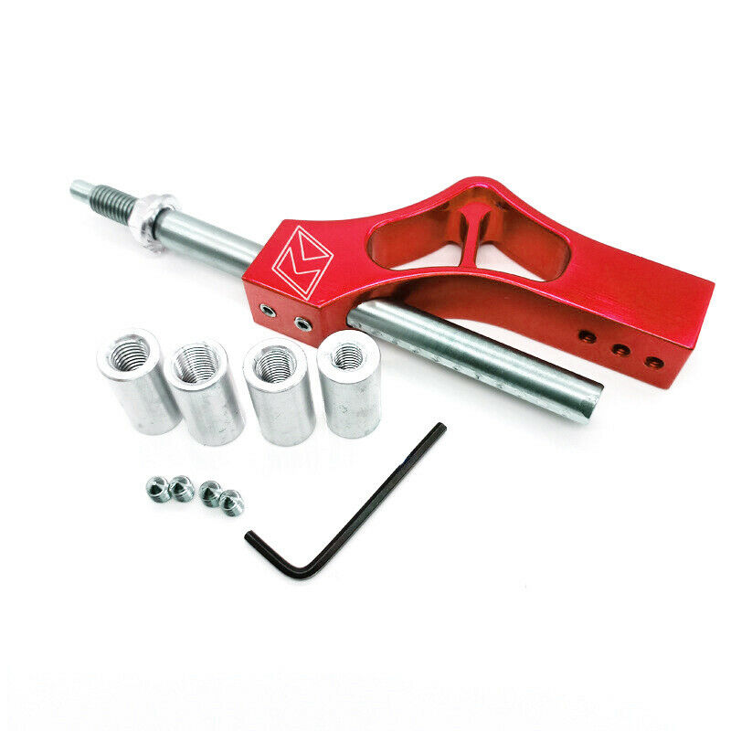 Aluminium Adjustable Car Height Lever Extension For Shift Knob w/ Adapter Superb