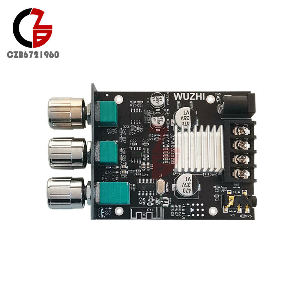 2*50W Bluetooth 502MT 5.0 Amplifier Board 2 Channel High Power Audio Stereo