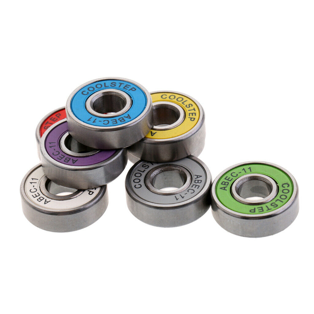 8 Pcs/set ABEC 11 High Speed Wearproof Skateboard Scooter Inline Bearings
