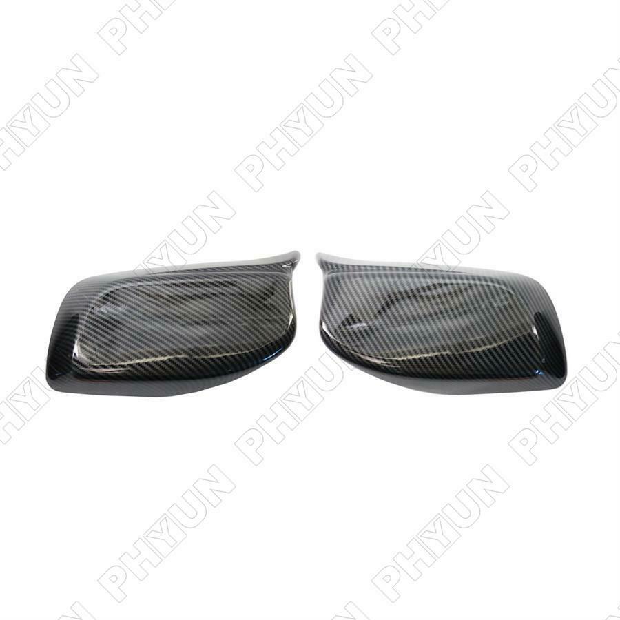 For 2004-2007 BMW 5 Series E60 E61 E63 E64 Side Mirror Cover Carbon Fiber Style