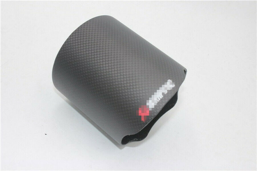 Carbon Fiber Car Exhaust Pipe Muffler Tip 76mm / 3'' Easy installation Universal