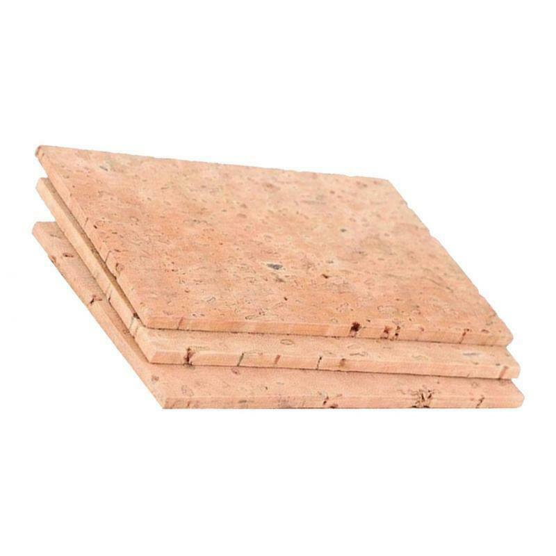 3 Pcs Wooden Sax Cork Sheet Alto Tenor Soprano Saxophone Woodwind Parts