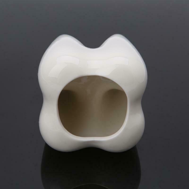 Tooth Shape Ceramic Flower Pot Green Succulent Planter Cactus Container Decor