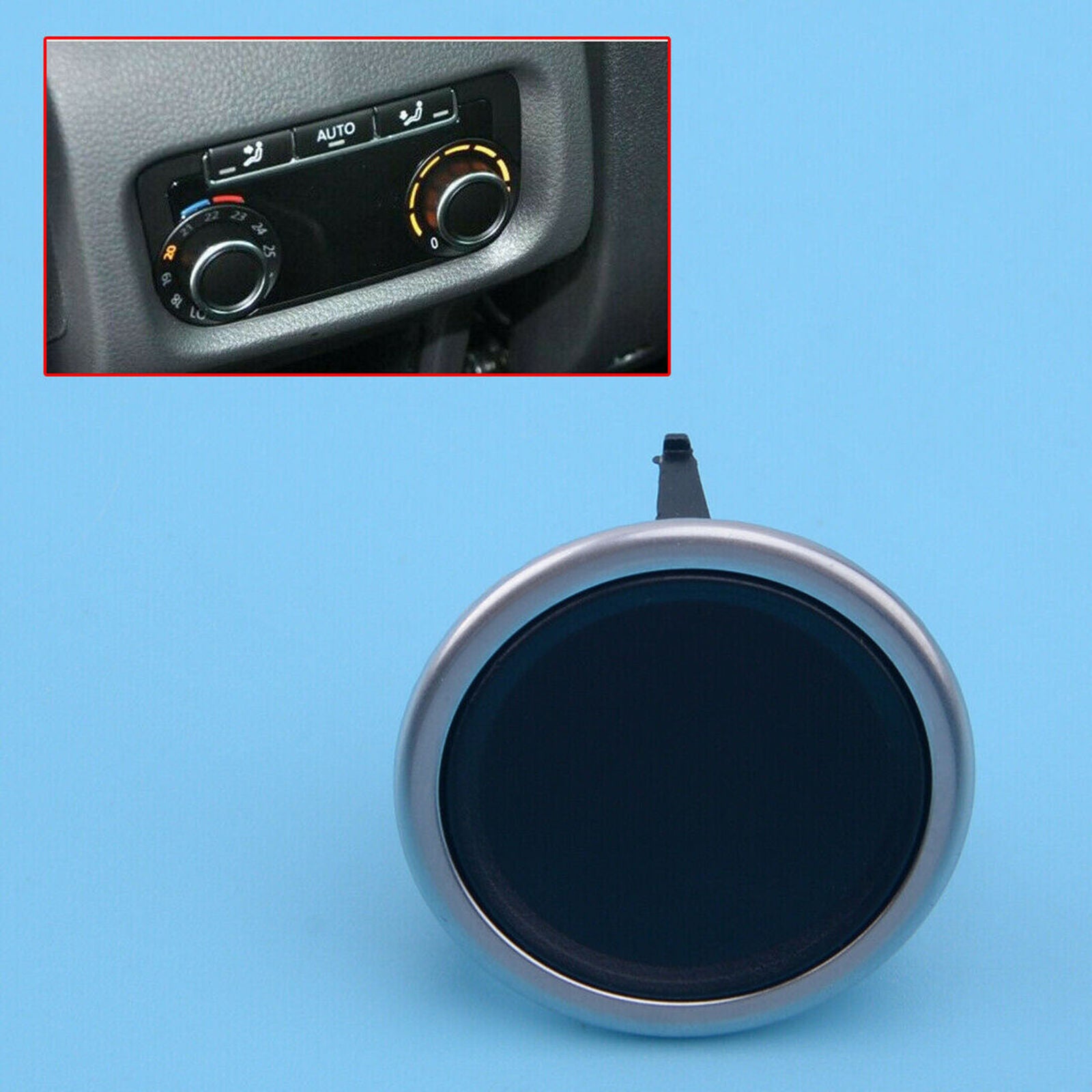 Rear Air Conditioning A/C Control Switch Knob Button Cover Cap Fit For VW Sharan