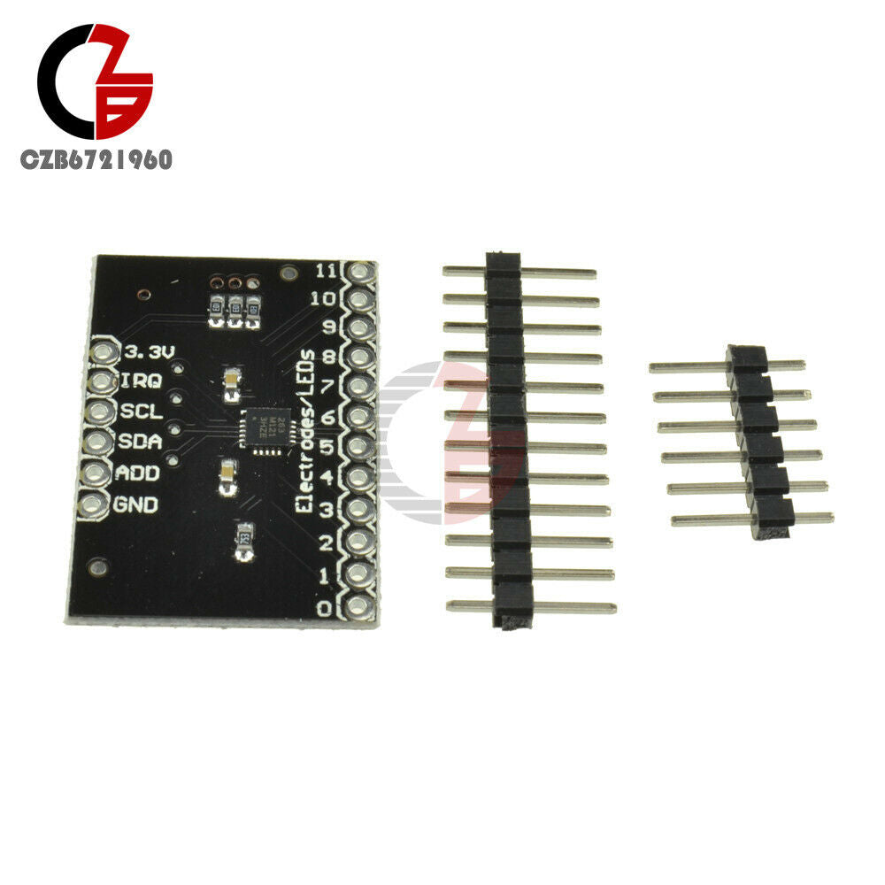 2PCS MPR121 V12 Breakout Board Module Capacitive Touch Sensor Controller I2C