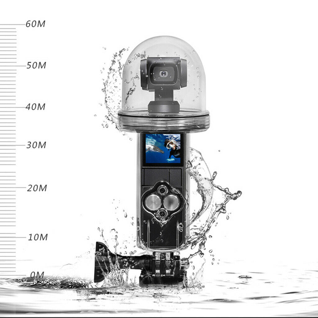 Action Dive Dome 60M Depth Waterproof Housing Case for DJI Osmo Pocket