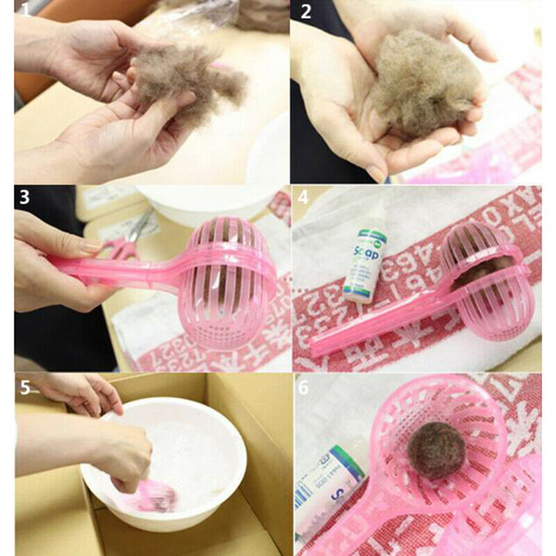 1Pc Plastic Bead Shaker Felt Ball Maker For Wet Felting Hand Spinning DIY s1 LS