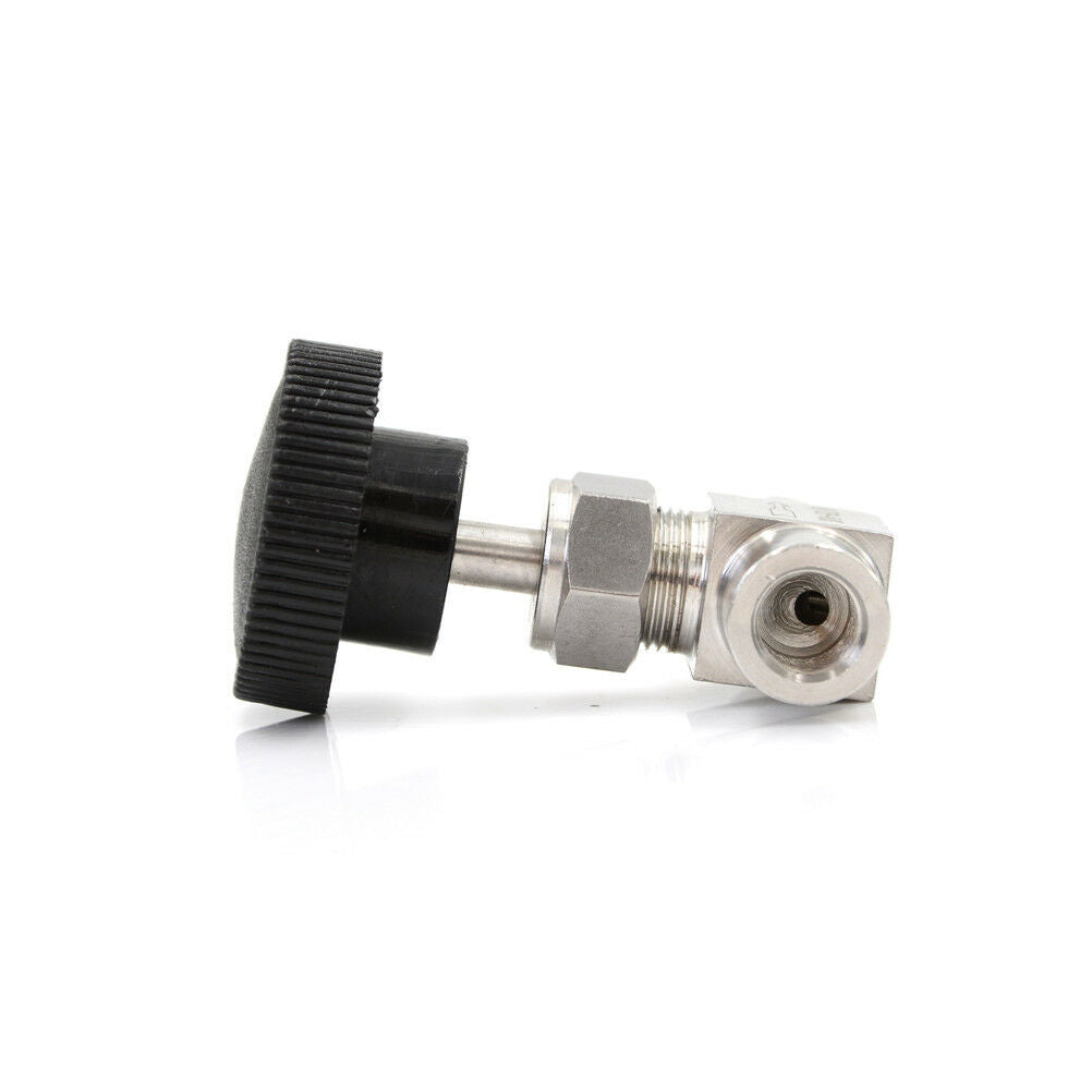 3/8"BSP Female Thread Stainless Flow Control Shut Off`Needle Valve=Water Gas/ Tt
