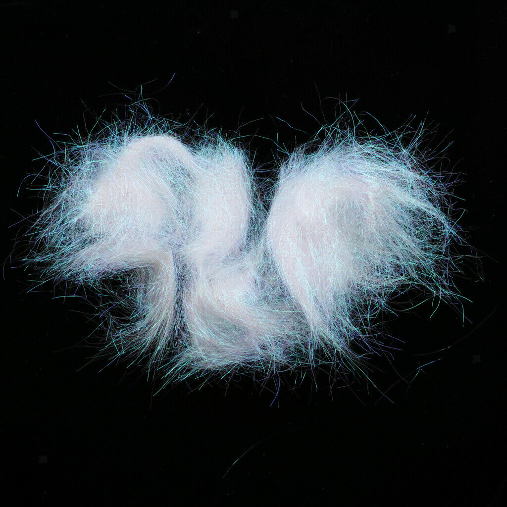 Ice Dubbing Ice Dub 2g Thread Wing Trout Nymph Fly Tying Materials White