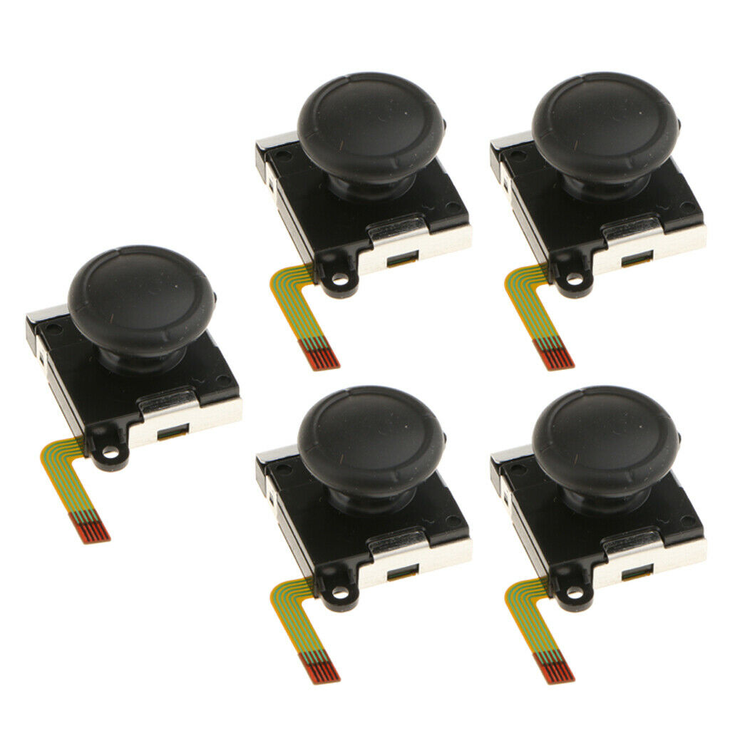 5 Packs Analog Joystick Rocker Sensor Unit for Nintendo Switch Joy-con