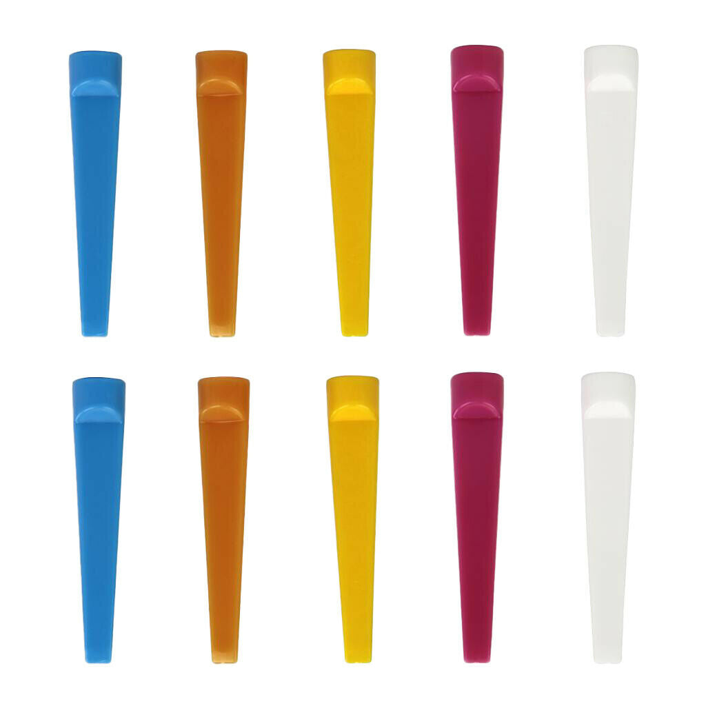 2 3/4 "Golf Wedge T-Shirt 10 Pack - Assorted Colors for Practicing Golfers