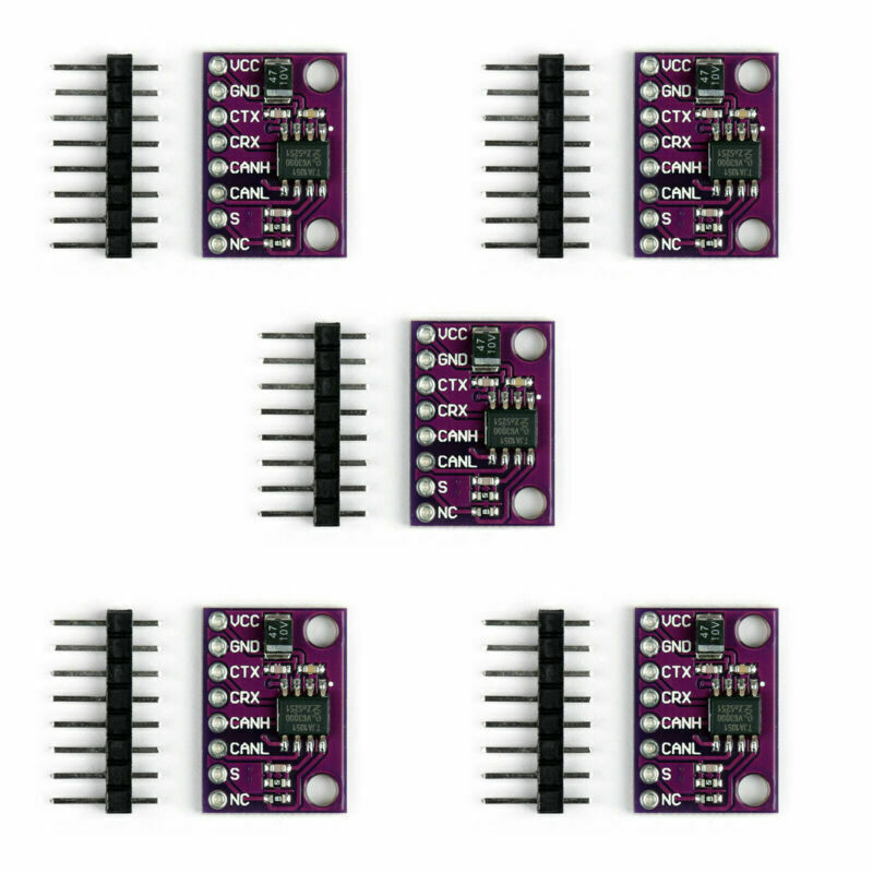 5Pcs CJMCU-1051 TJA1051 High Speed Low Power Consumption CAN Transceiver Module