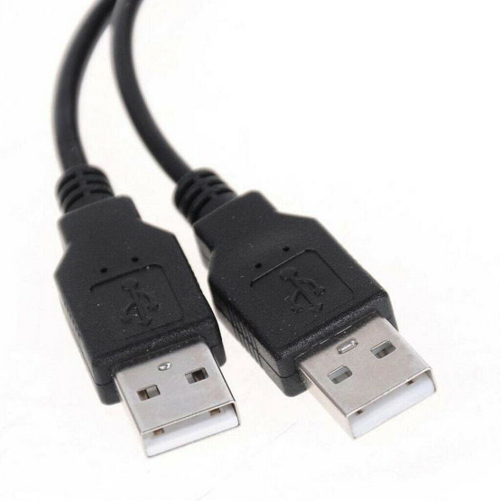 USB 2.0 Female to Dual Male Splitter Y Extension Data Charger Cable 20x1x1cm