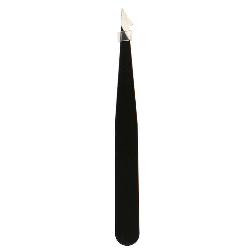 4Pcs/bag Eyebrow Tweezers Stainless Steel Point Slant Flat Tip Removal Ma.l8