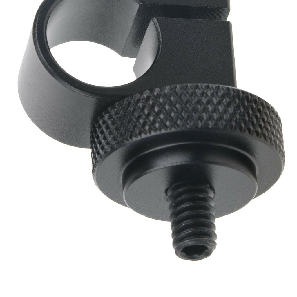 Single Rod Clamp 15mm 1/4" Screw for DSLR Camera Shoulder Support System