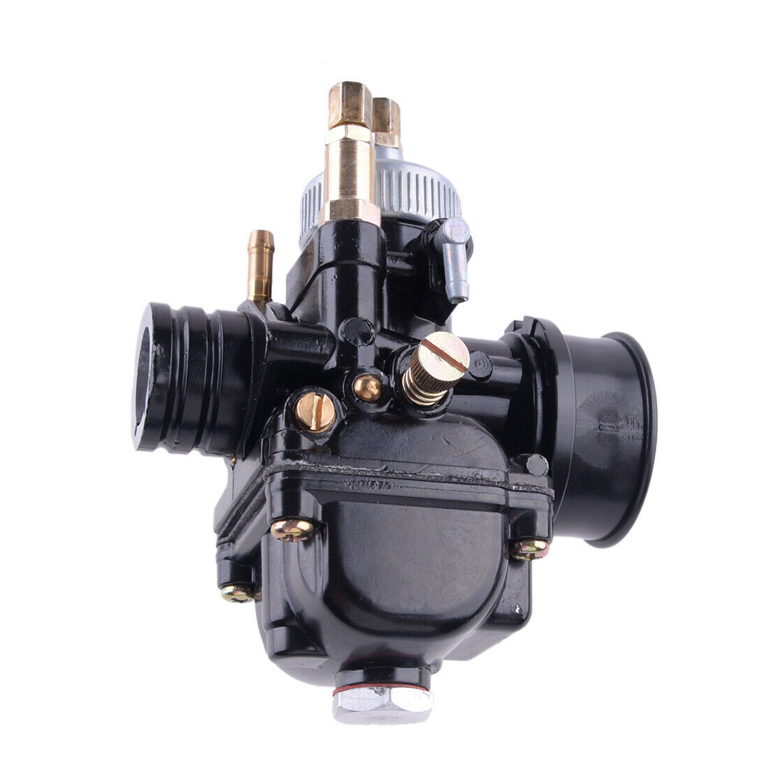 Black PHBG DS 17 mm Carburetor 2 Stroke Fit for Racing Scooter Motorcycle New