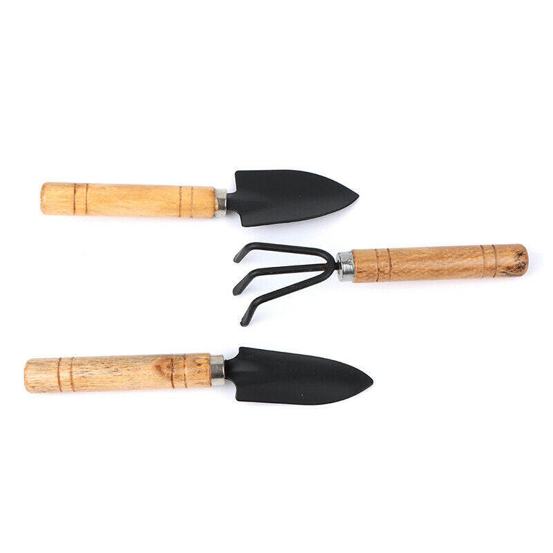 3Pcs Mini Shovel Rake Set Shovel for Plants Bonsai Tools Garden Mini Hand.l8